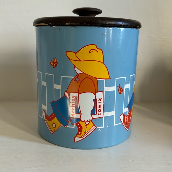 Vintage Ransburg cookie tin - Picture 1 of 7